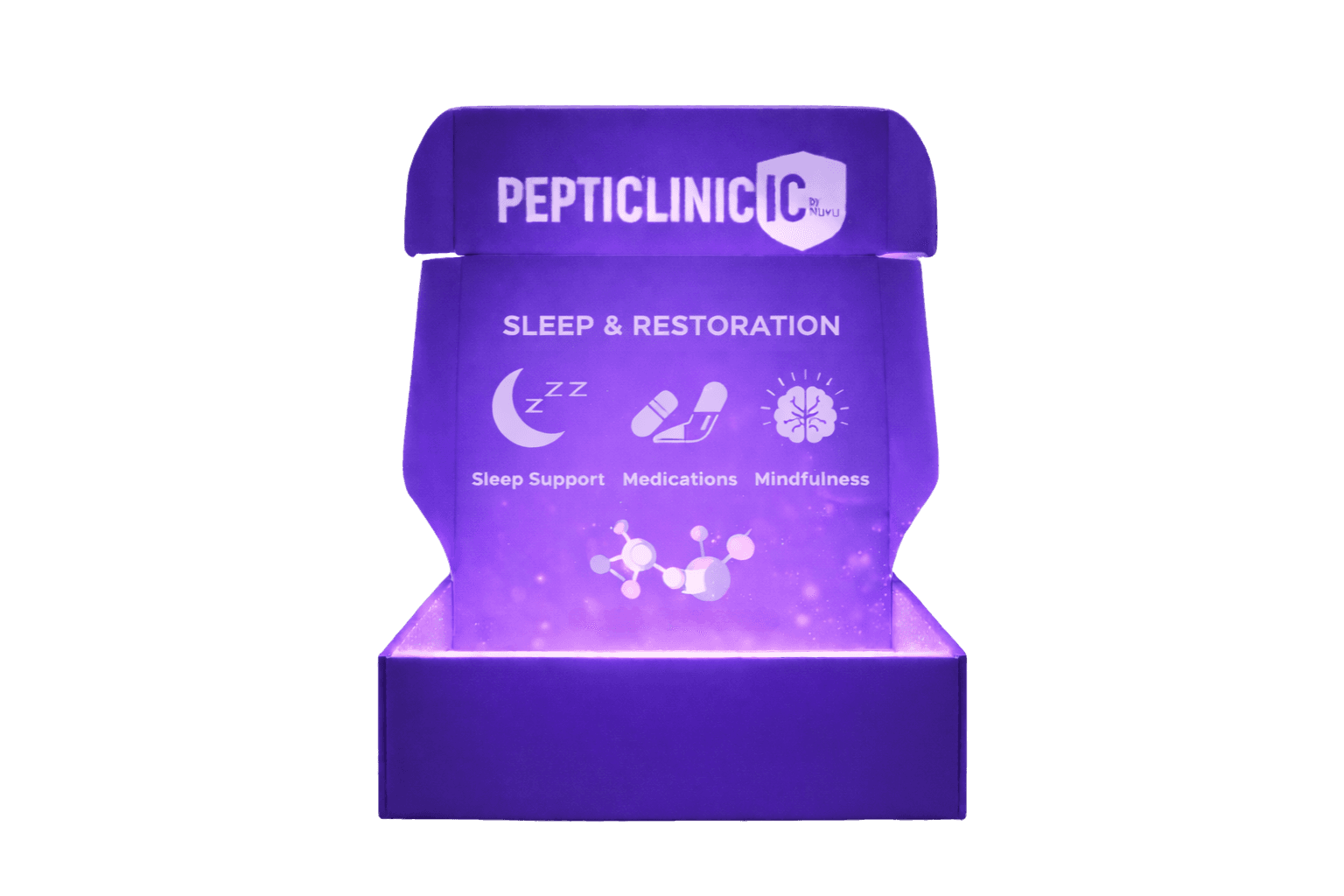 PeptiClinic Sleep and Recovery - clinician-guided support for sleep quality, recovery and long-term wellbeing