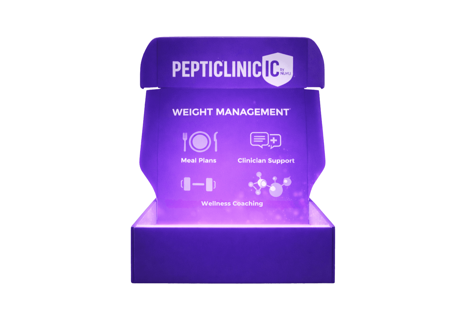 PeptiClinic Weight Management - meal plans, clinician support and wellness coaching
