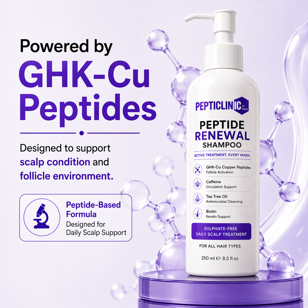 Peptide Renewal Shampoo - Image 3