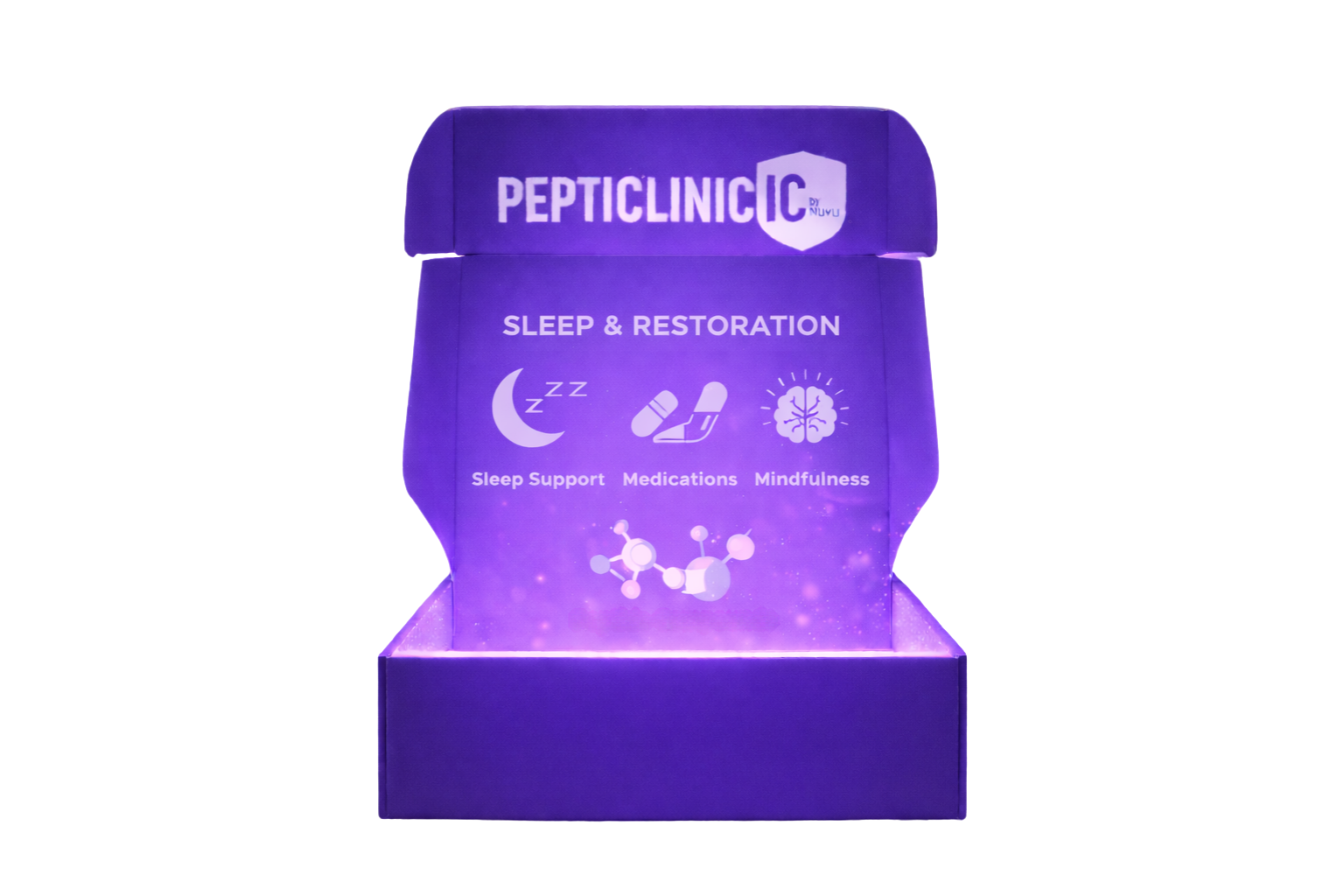 PeptiClinic Sleep and Recovery - clinician-guided support for sleep quality, recovery and long-term wellbeing