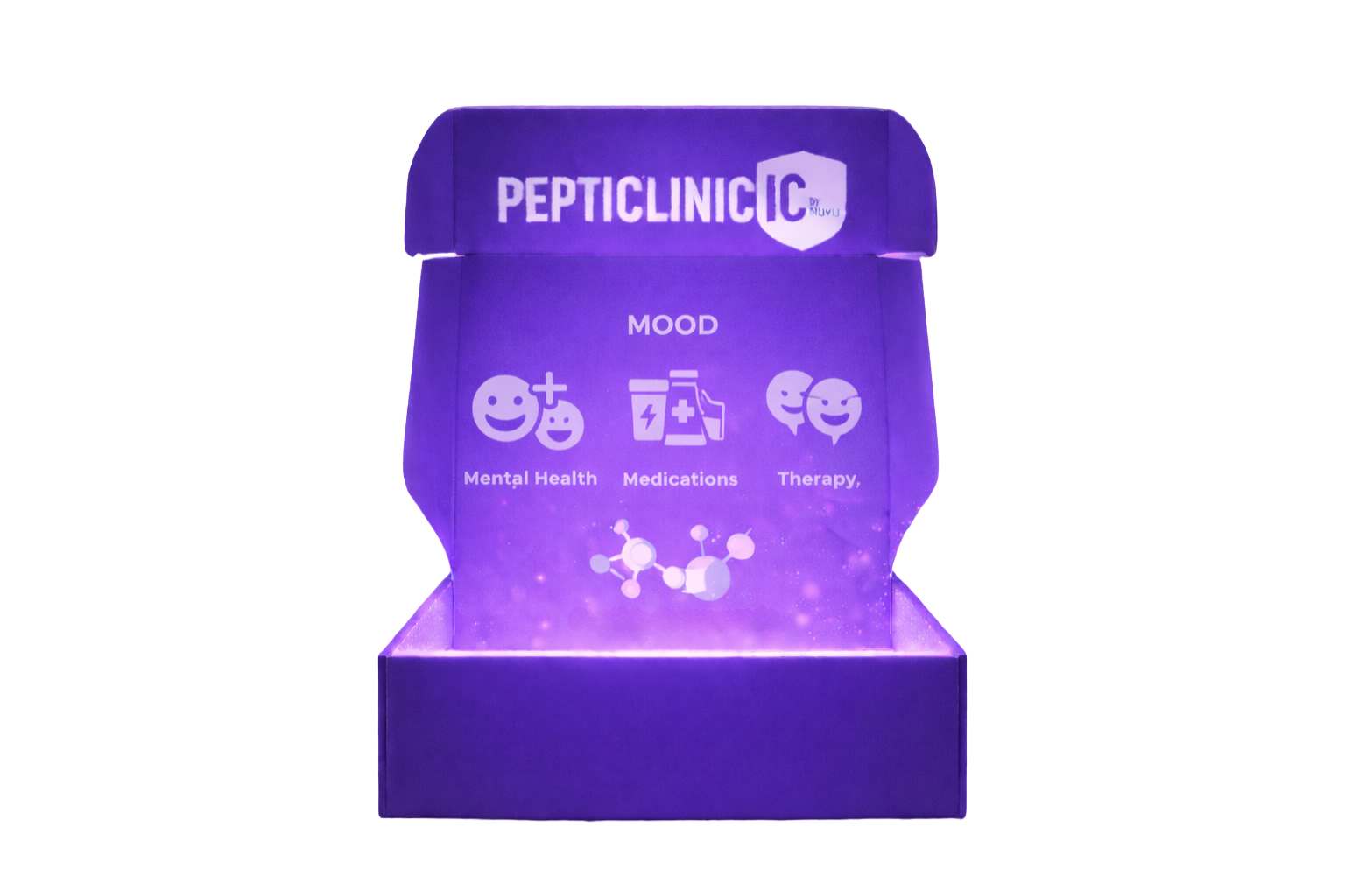 PeptiClinic Mood and Mental Wellness - clinician-guided support for emotional balance, stress resilience and mental clarity